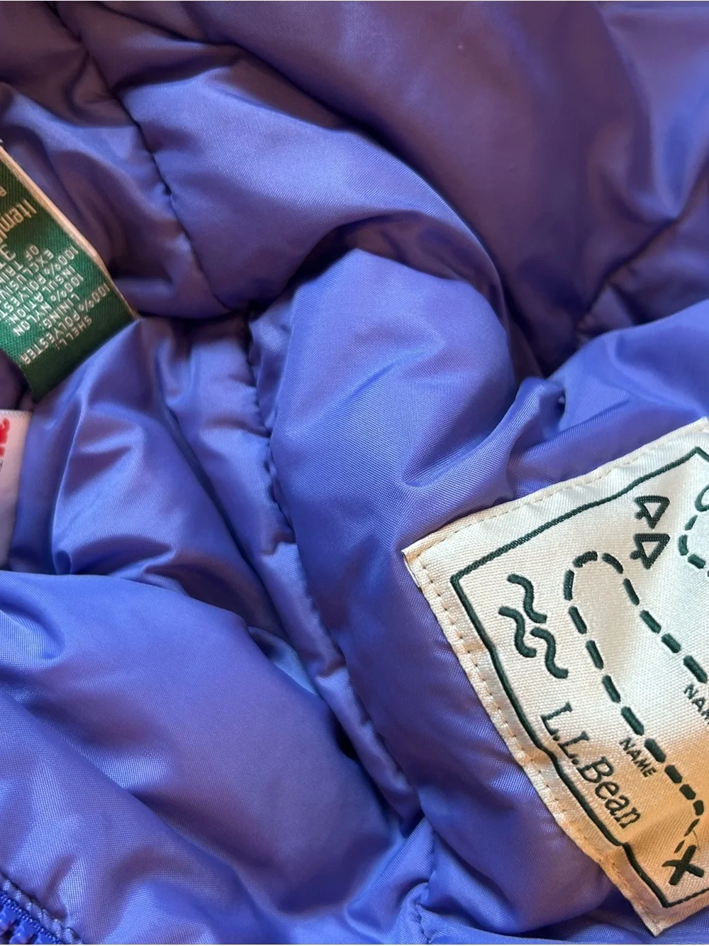L.L. Bean Blue One-Piece Snowsuit 3T